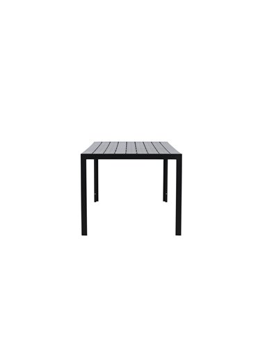 Matbord Mirko, 205 × 90 cm, Svart