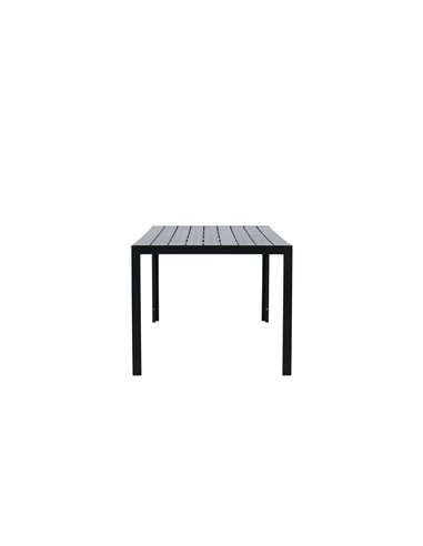 Matbord Mirko, 205 × 90 cm, Svart