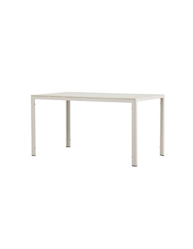Matbord Mirko, 140 × 80 cm, Beige