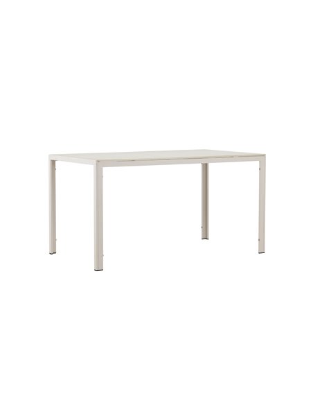 Matbord Mirko, 140 × 80 cm, Beige