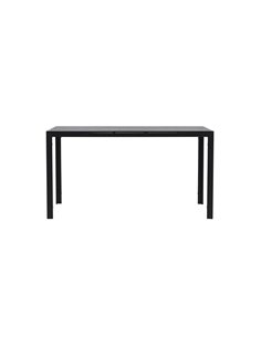 Matbord Mirko, 140 × 80 cm, Svart