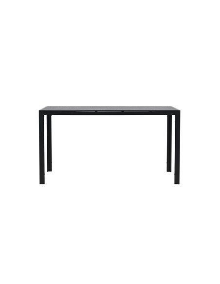 Matbord Mirko, 140 × 80 cm, Svart