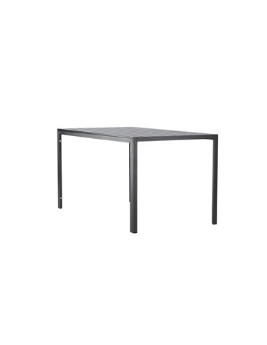 Matbord Mirko, 140 × 80 cm, Svart