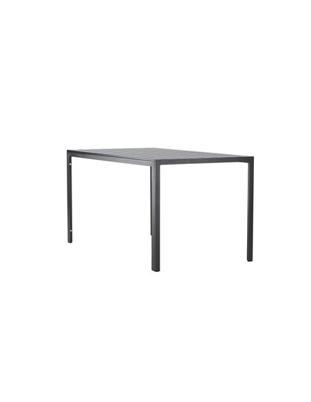 Matbord Mirko, 140 × 80 cm, Svart