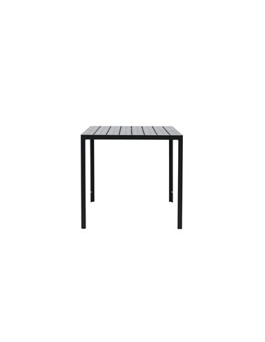 Matbord Mirko, 140 × 80 cm, Svart