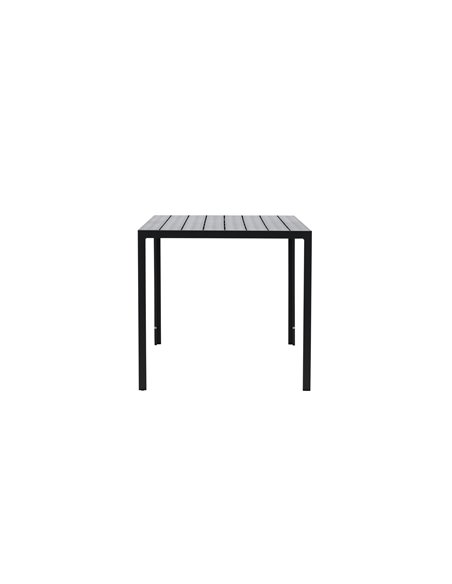 Matbord Mirko, 140 × 80 cm, Svart