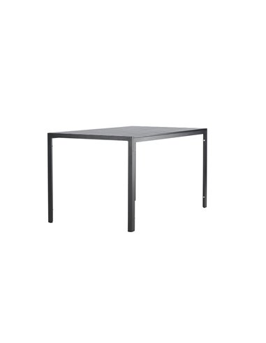 Matbord Mirko, 140 × 80 cm, Svart