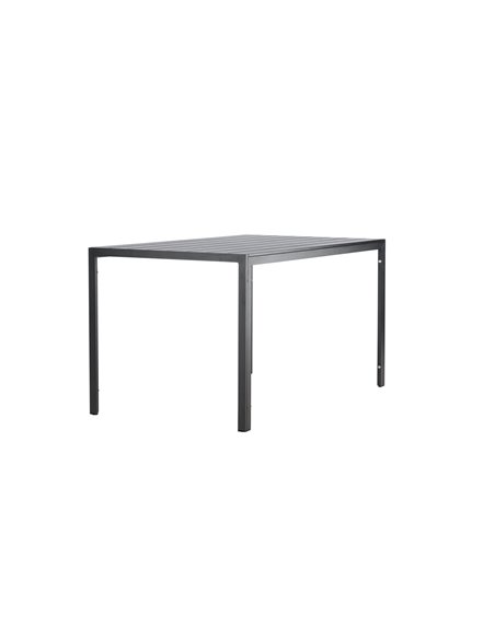 Matbord Mirko, 140 × 80 cm, Svart