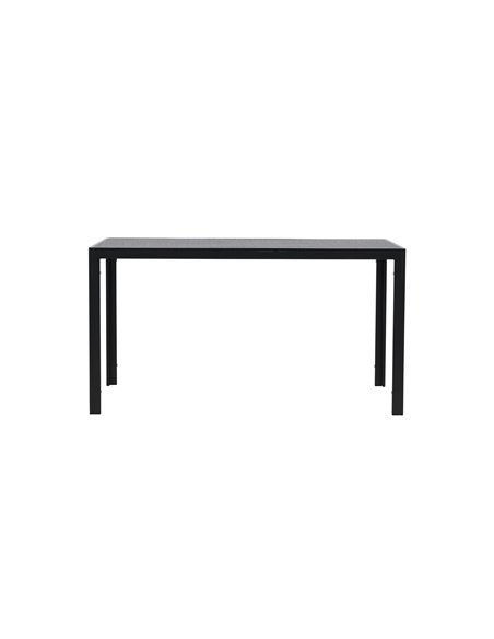 Matbord Mirko, 140 × 80 cm, Svart