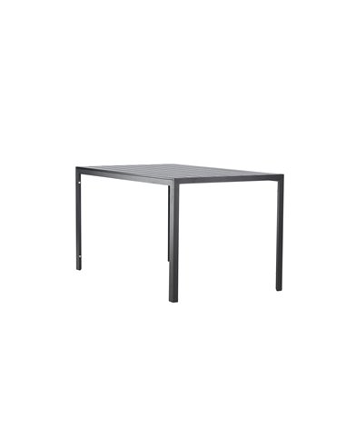 Matbord Mirko, 140 × 80 cm, Svart