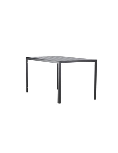 Matbord Mirko, 140 × 80 cm, Svart