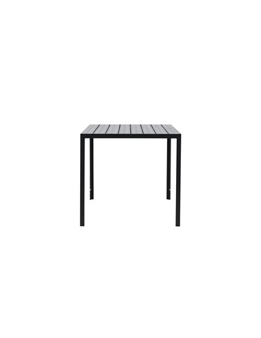 Matbord Mirko, 140 × 80 cm, Svart
