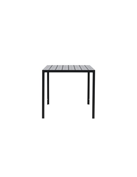 Matbord Mirko, 140 × 80 cm, Svart