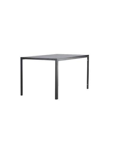 Matbord Mirko, 140 × 80 cm, Svart