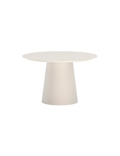 Runt matbord Lanzo, Ø120 cm, Beige