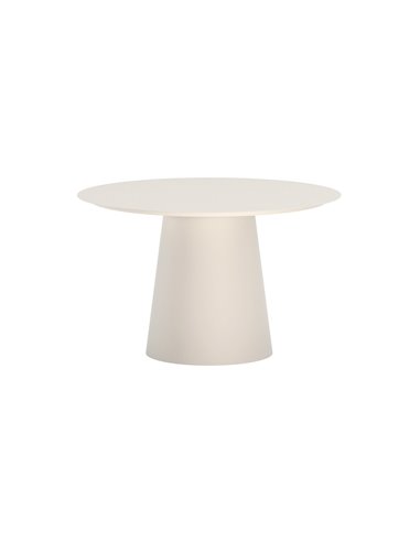 Runt matbord Lanzo, Ø120 cm, Beige