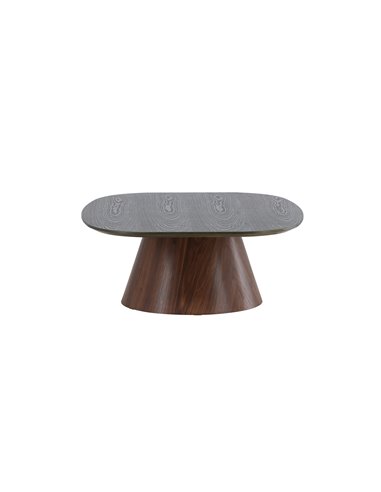 Soffbord Lanzo soffbord, 120 × 92.5 cm, Dark Grön