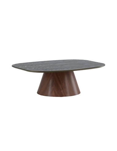 Soffbord Lanzo soffbord, 120 × 92.5 cm, Dark Grön