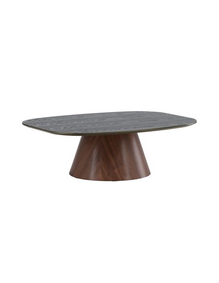 Soffbord Lanzo soffbord, 120 × 92.5 cm, Dark Grön