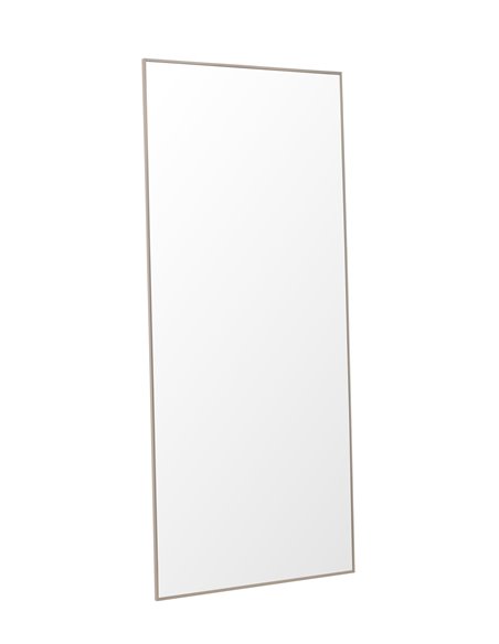 Liten spegel Orlando, Beige,Silver