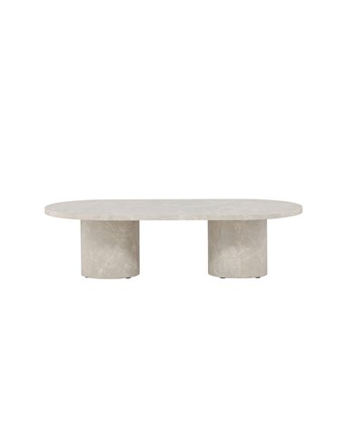 Soffbord Narvik, 120 × 60 cm, Beige