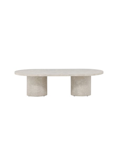 Soffbord Narvik, 120 × 60 cm, Beige