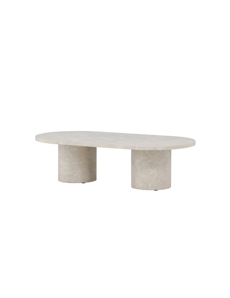 Soffbord Narvik, 120 × 60 cm, Beige