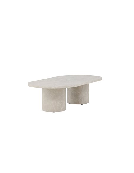 Soffbord Narvik, 120 × 60 cm, Beige