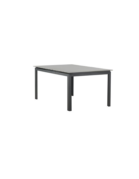 Matbord Levels, 160 × 100 cm, Svart