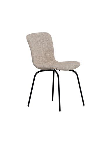 Matstol Linus, Beige/Svart