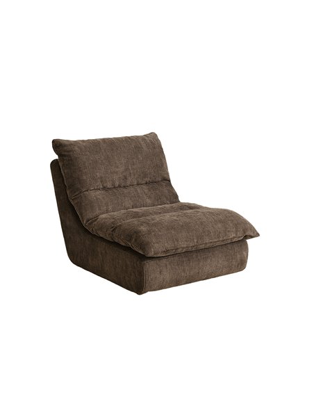 Fåtölj Selar Loungefåtölj, 78 × 98 cm, Brun