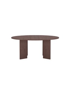 Runt matbord Graos, Ø180 cm, Mocca