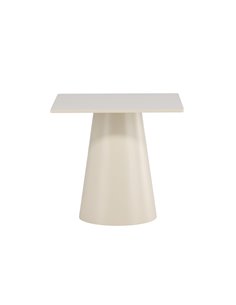 Matbord Lanzi, 80 × 80 cm, Beige