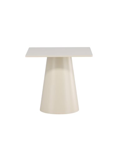 Matbord Lanzi, 80 × 80 cm, Beige