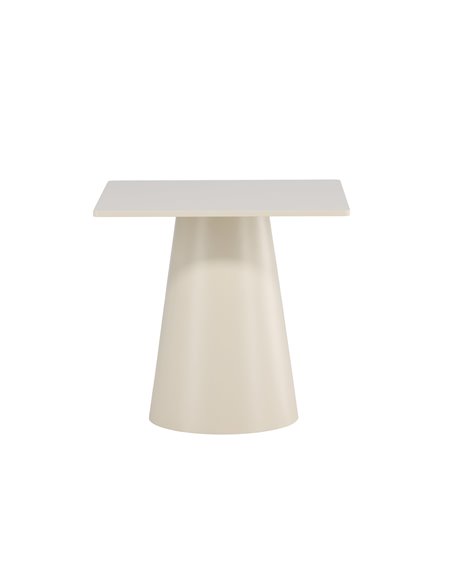 Matbord Lanzi, 80 × 80 cm, Beige