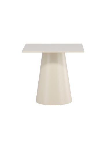 Matbord Lanzi, 80 × 80 cm, Beige