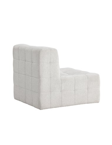 Fåtölj Malou, 80 × 87 cm, Beige