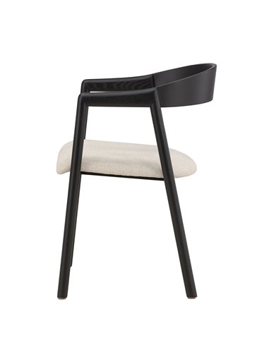 Matstol Långön, Beige/Svart