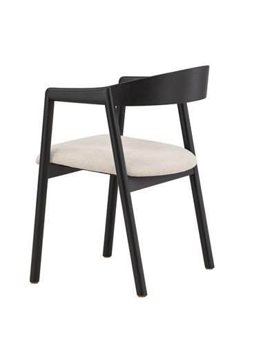 Matstol Långön, Beige/Svart