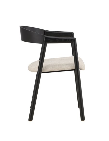 Matstol Långön, Beige/Svart