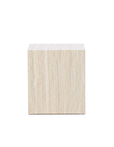 Soffbord York, 40 × 40 cm, Beige