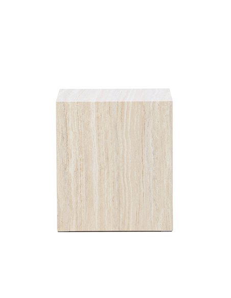 Soffbord York, 40 × 40 cm, Beige
