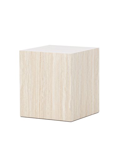Soffbord York, 40 × 40 cm, Beige