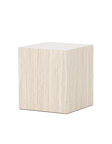 Soffbord York, 40 × 40 cm, Beige