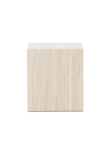 Soffbord York, 40 × 40 cm, Beige