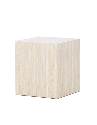 Soffbord York, 40 × 40 cm, Beige