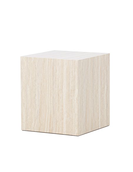 Soffbord York, 40 × 40 cm, Beige