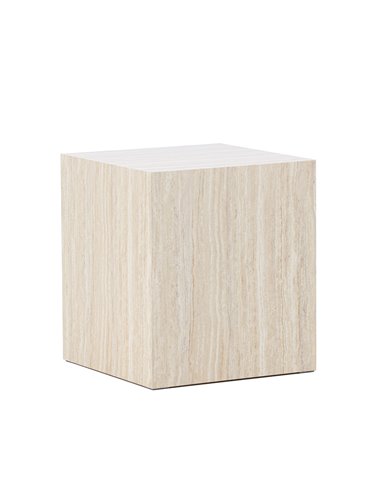 Soffbord York, 40 × 40 cm, Beige