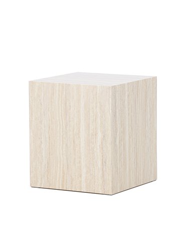 Soffbord York, 40 × 40 cm, Beige