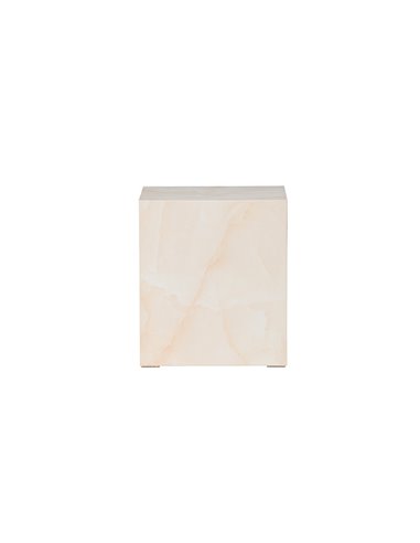 Soffbord York, 40 × 40 cm, Light Yellow